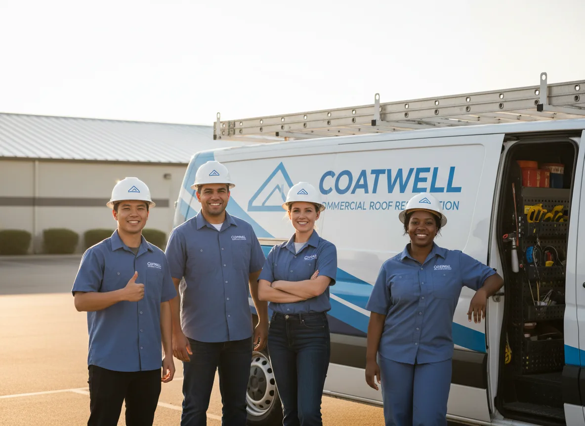 Commercial roof coating company in Twin Bridges, CA
